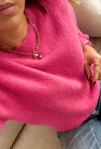 Sweter MALONE pink candy